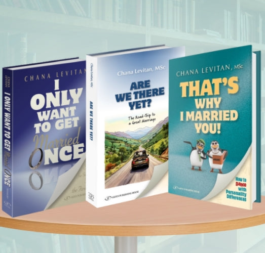 All Three Chana Levitan Books To Get Married and Stay Married!