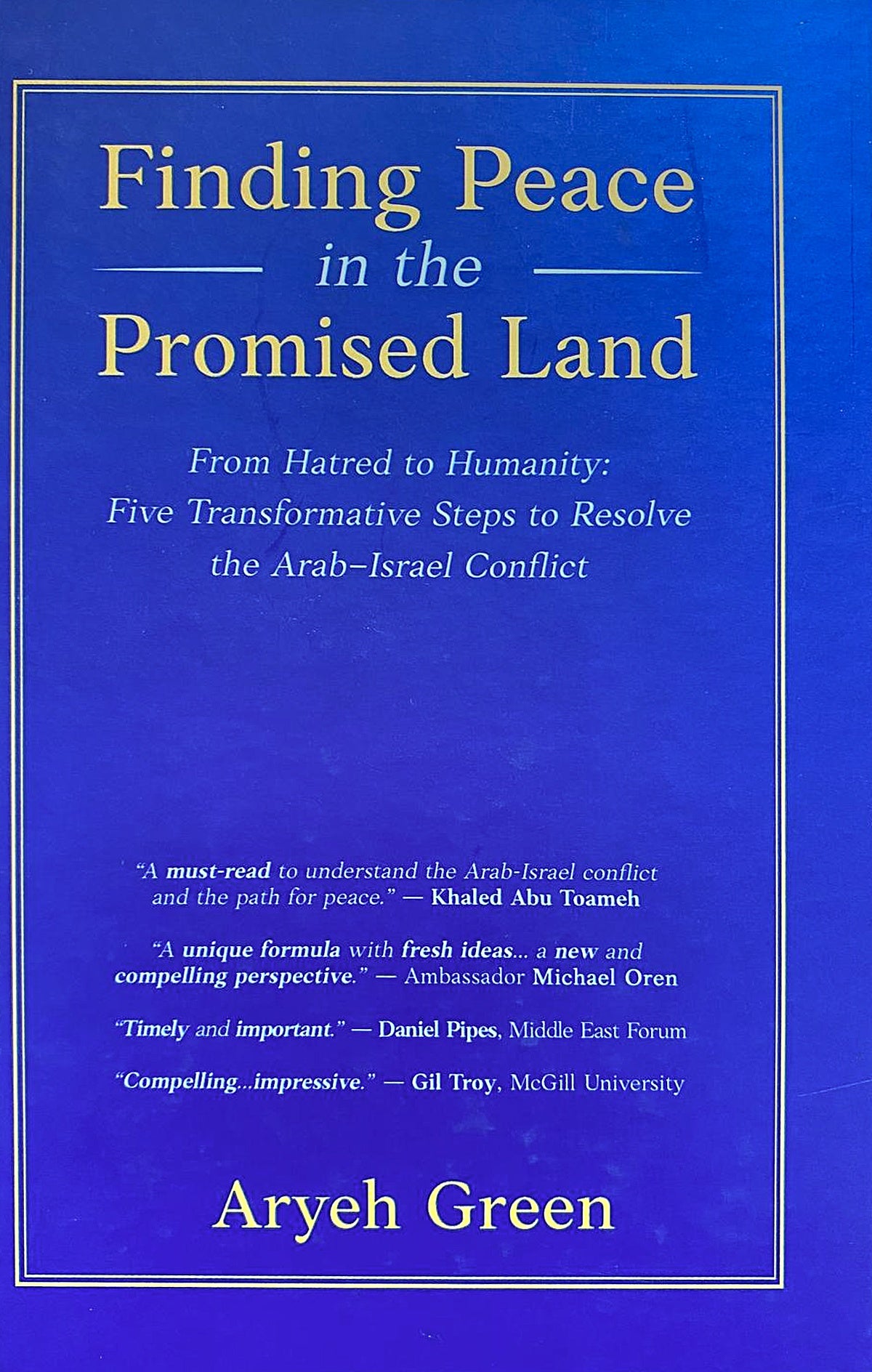 Finding Peace in the Promised Land
