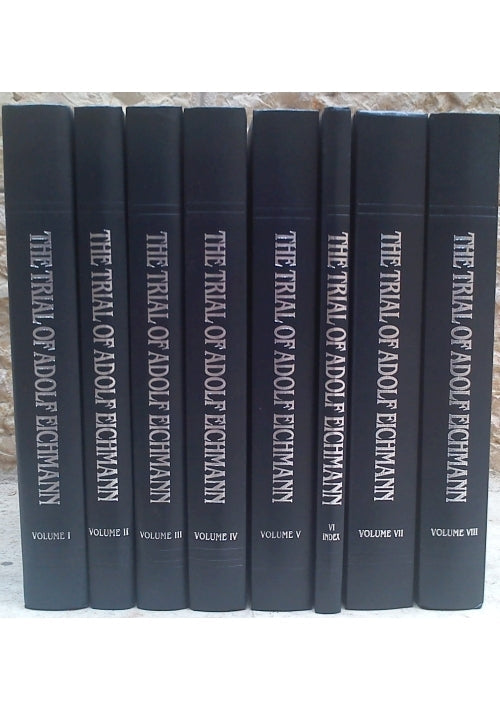 The Trial of Adolf Eichmann (7 available volumes of of 9 volume set)