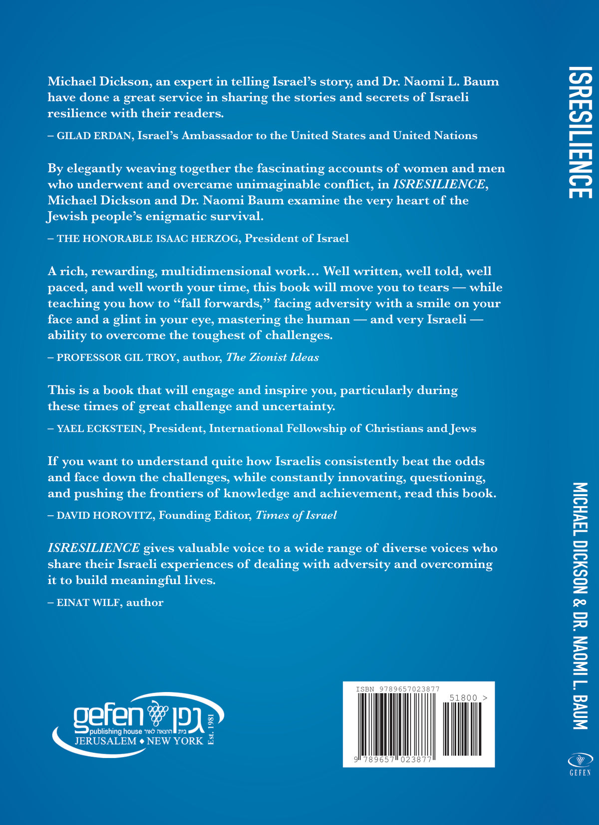 ISRESILIENCE: What Israelis Can Teach the World