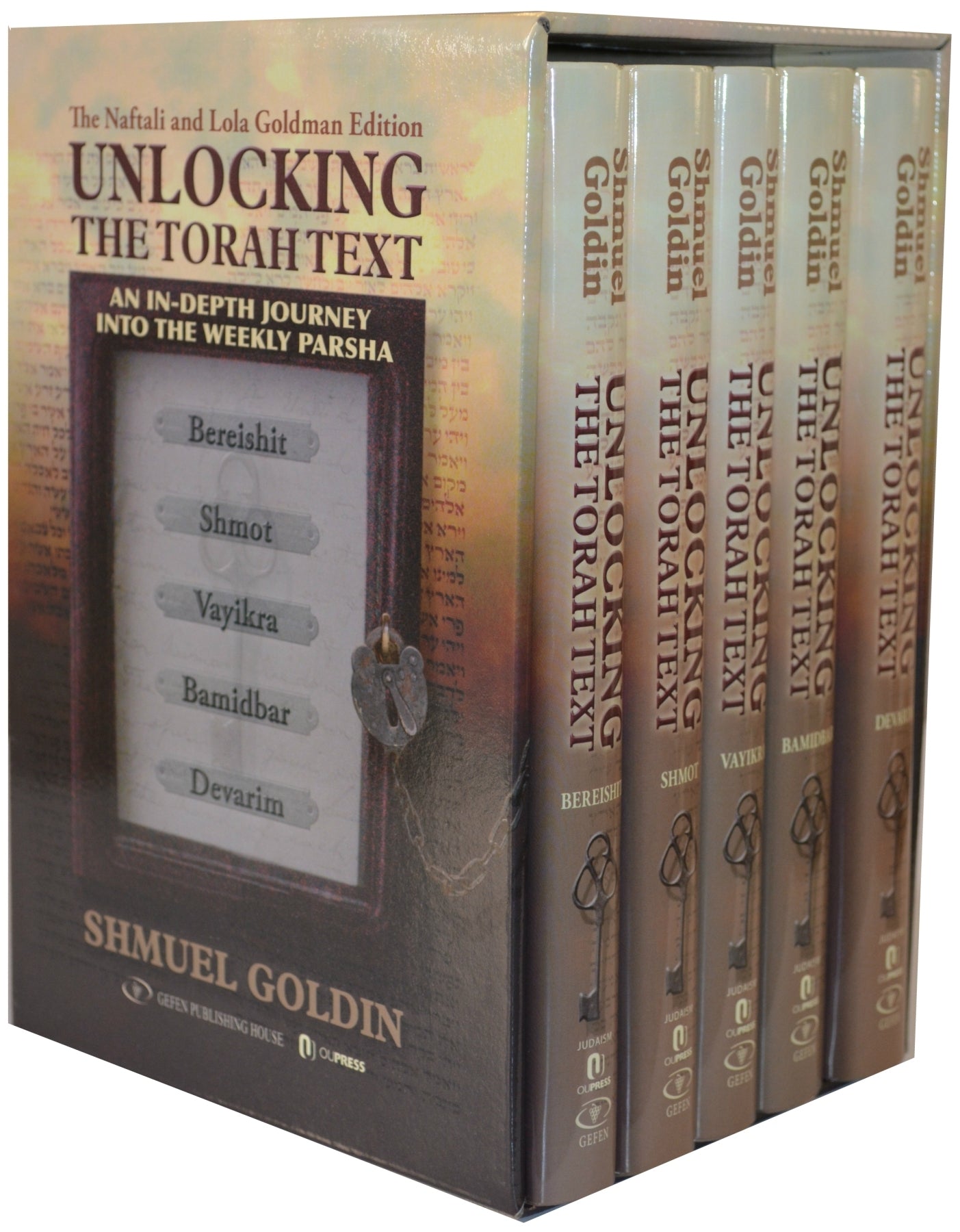 Unlocking the Torah Text Five Volume Boxed Set