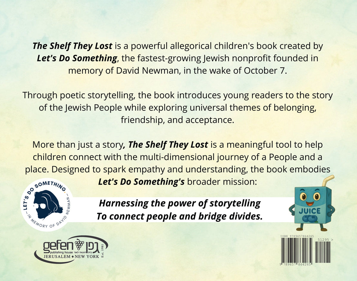 The Shelf They Lost – back cover