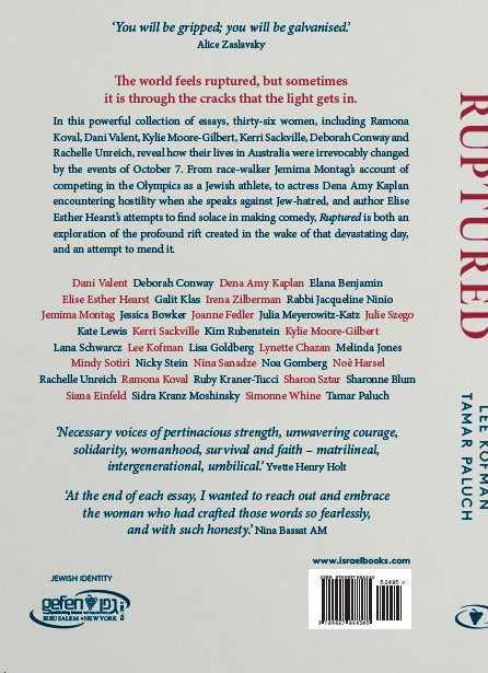Ruptured: Jewish Women in Australia Reflect on Life Post-October 7